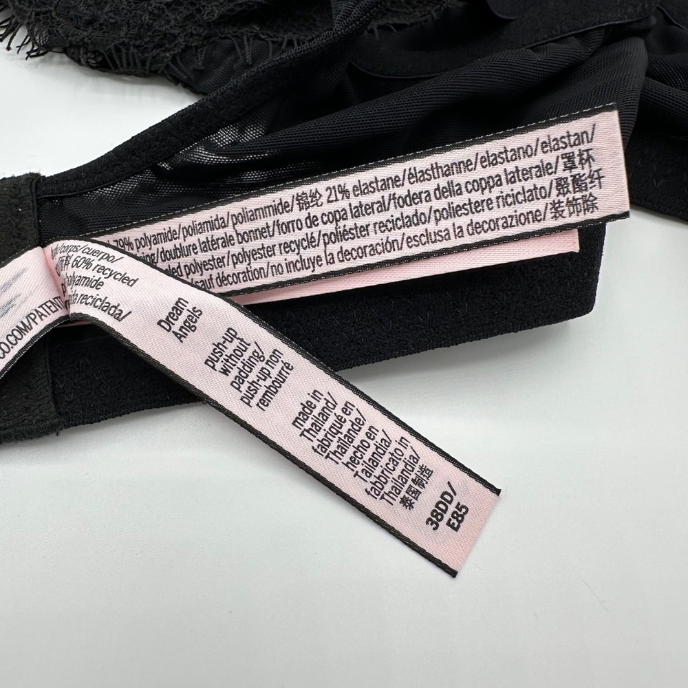 Victoria's Secret Black Lace Push-Up without Padding Bra - Picture 6 of 7